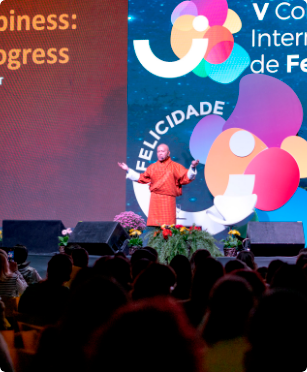 Foto do V Congresso Internacional de Felicidade